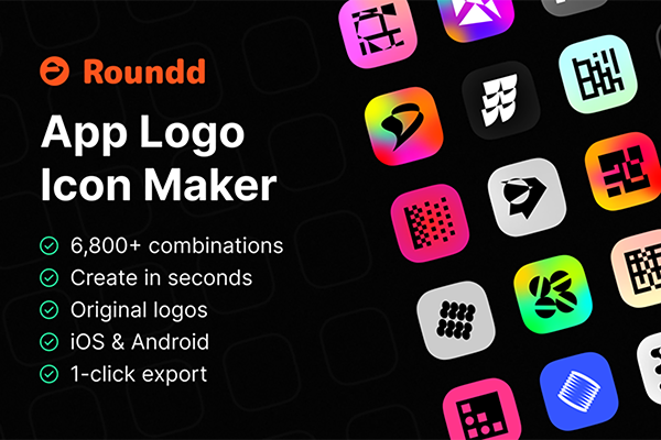 Roundd - App Logo Icon Maker
