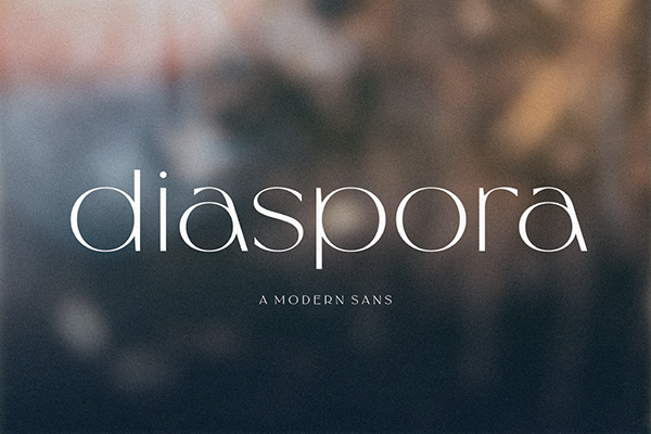 Diaspora Modern Display Font