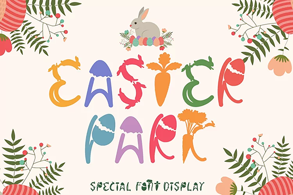 Easter Park Display Font