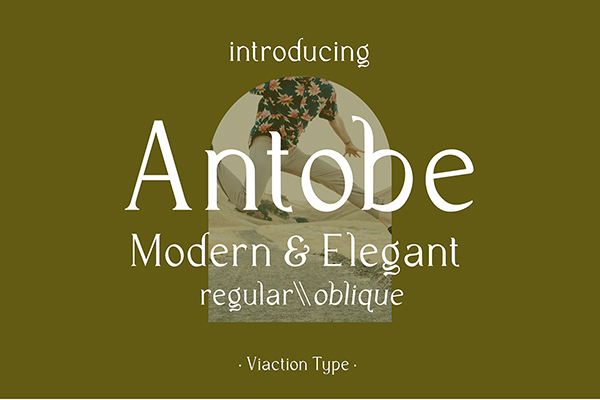 Antobe – Modern Serif