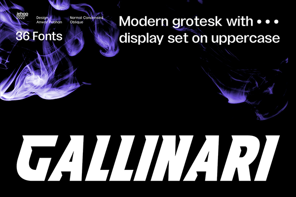 Gallinari Modern Grotesk Font