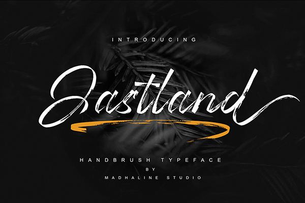 Jastland Handbursh Typeface