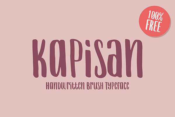 Kapisan - Handwritten Typeface