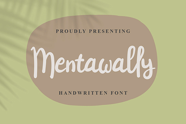 Mentawally Handwriting Font