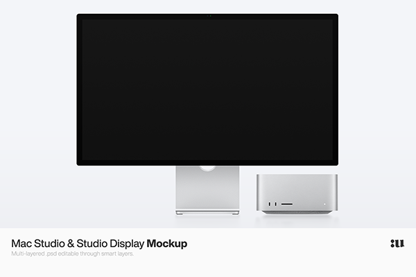 Studio Display Freebie Mockup