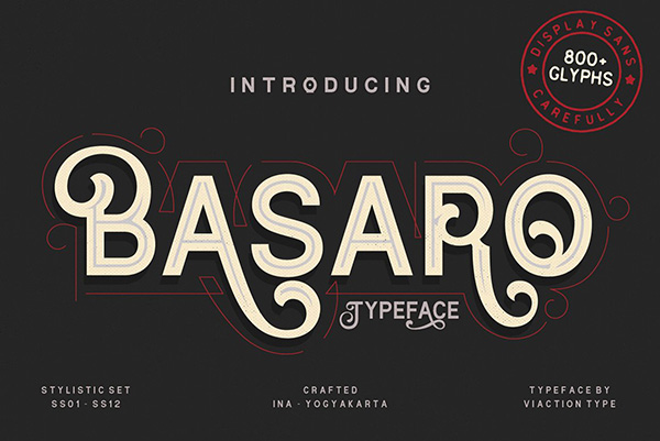 BASARO – Vintage Display