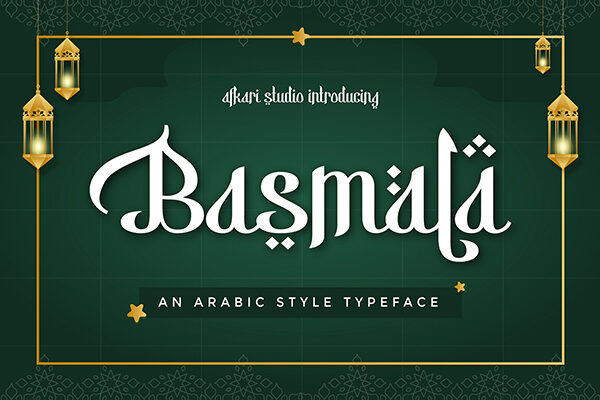 Basmala - Arabic Style Typeface