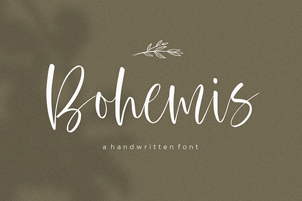 Bohemis Handwritten Font