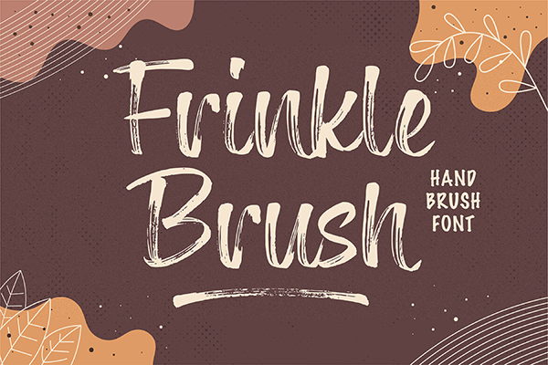 Frinkle Brush Handwritten Font