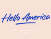 Hello America Handwritten Font