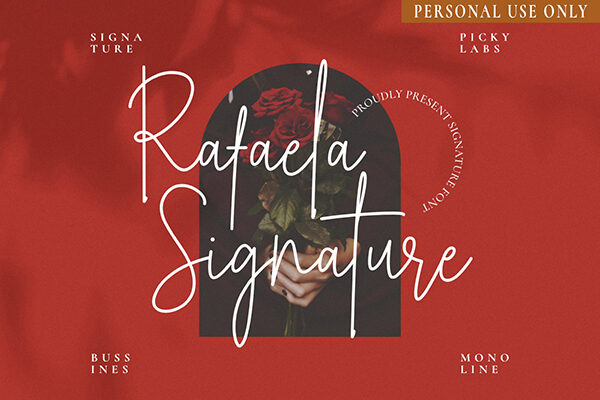 Rafaela Signature Font