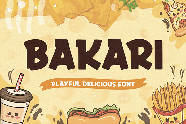 Bakari Display Font