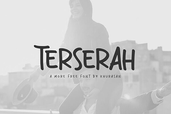 Terserah - Free Handwriting Font