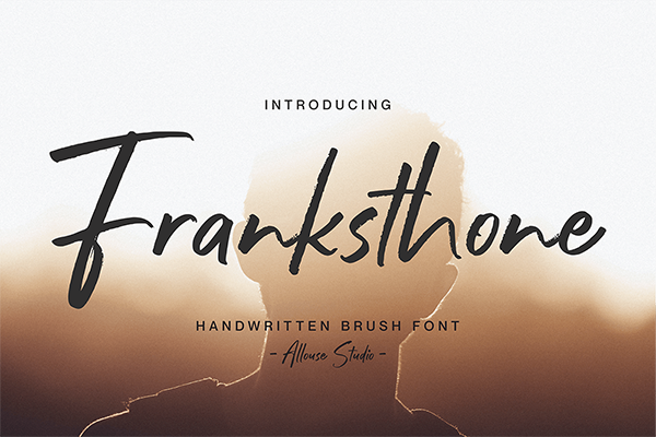 Franksthone - Brush Font