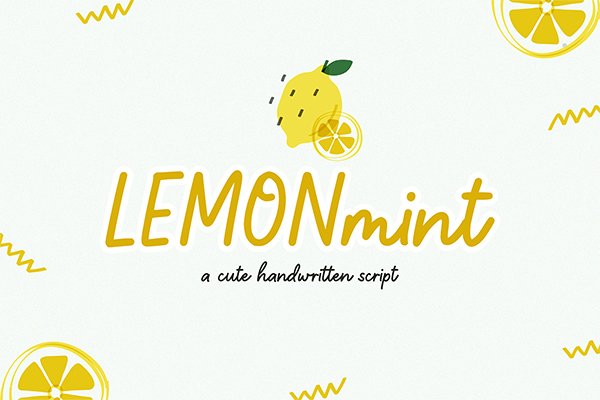 Lemonmint Cute Handwriting