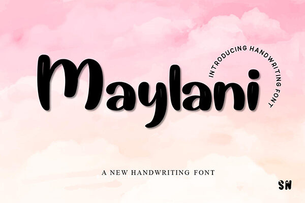 Maylani - Love Heart Font