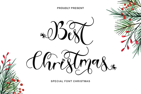 Best Christmas Script Font