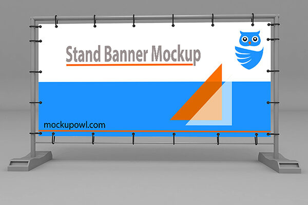 Stand Banner Mockup