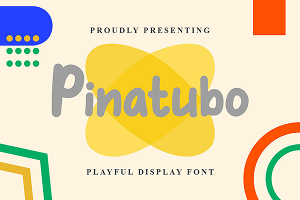 Pinatubo Display Font