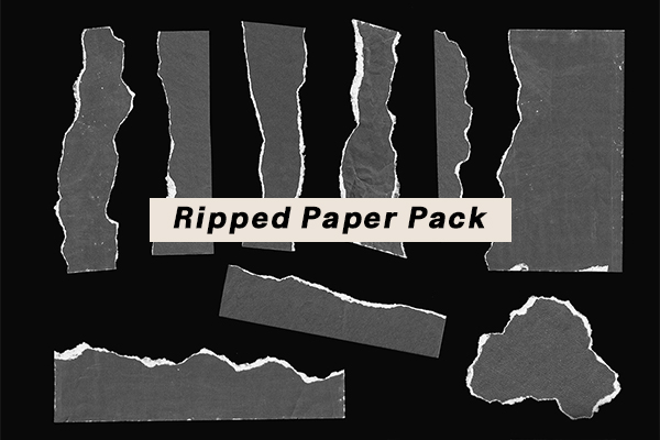 Free Ripped Paper Pack – Free Design Resources