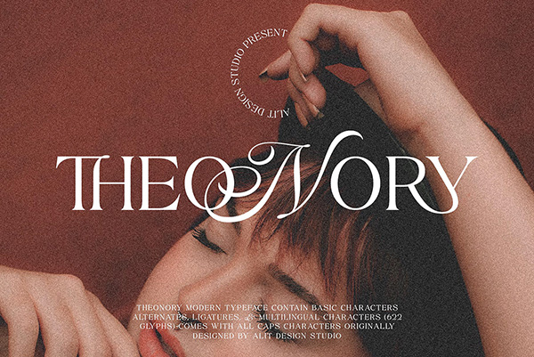 Theonory Typeface - Display Font