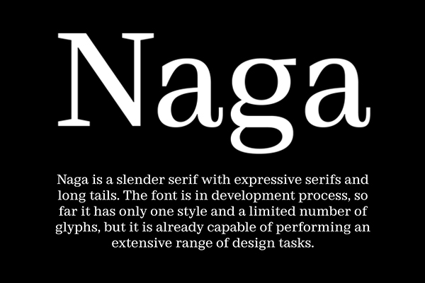 Naga - Serif Font