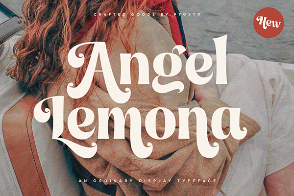 Angel Lemona Display Font