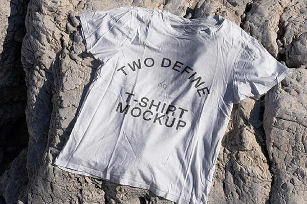 Realistic T-Shirt Mockup