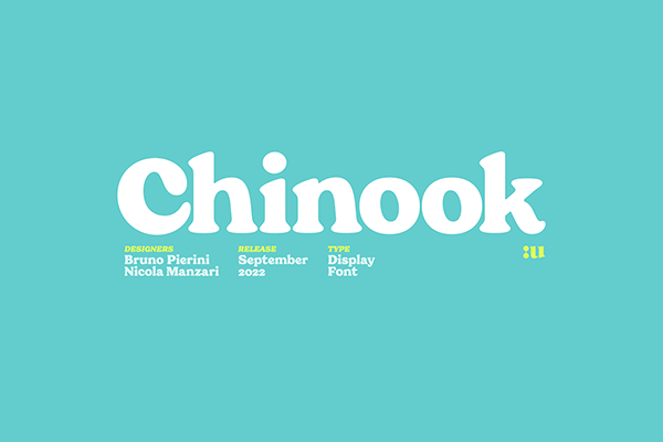 Chinook Chunky Display Font