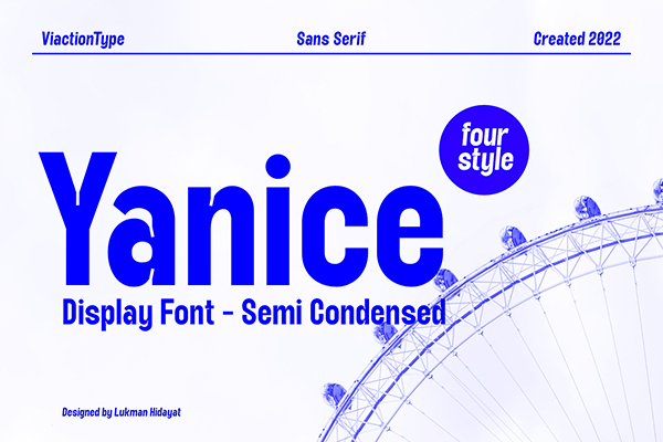 Yanice – Display Semi Condensed