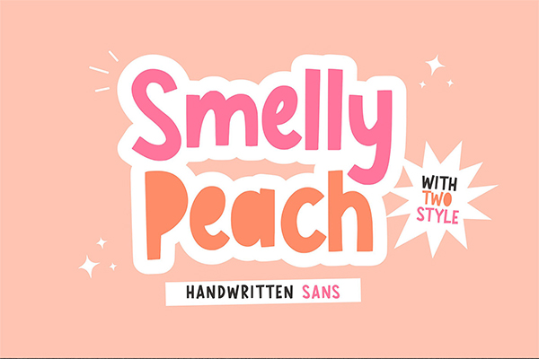 Smelly Peach Sans Serif