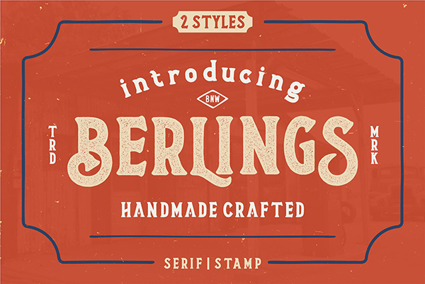 Berlings - Handmade Crafted Serif