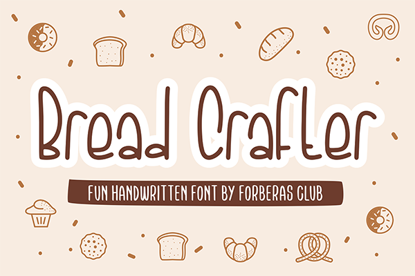 Bread Crafter Display Font