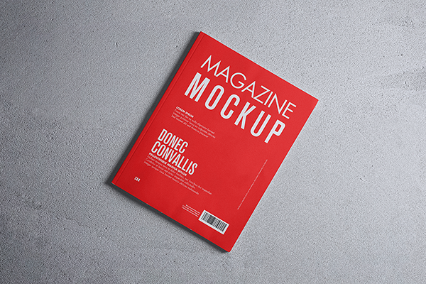 Minimalistic Magazine Mockup