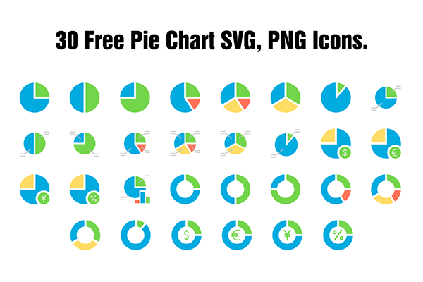 30 Free Pie Chart Icons