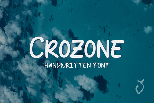 Crozone - Handwritten Font