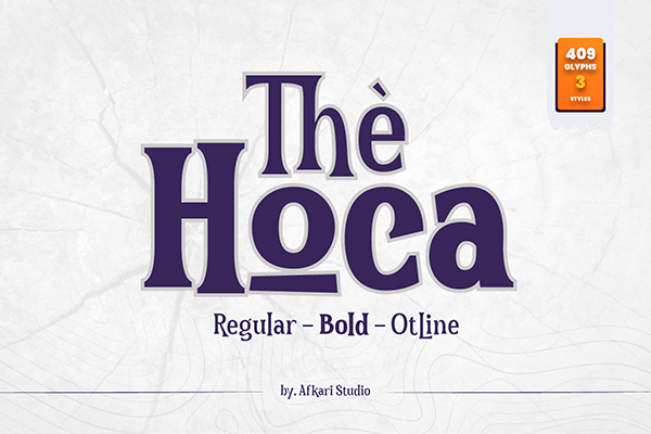 The Hoca – Display Serif Font