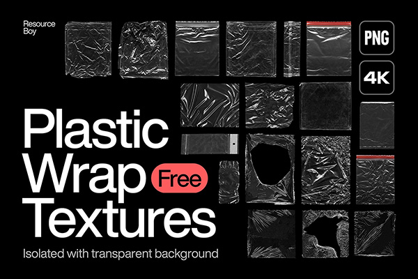 120 Plastic Wrap Textures