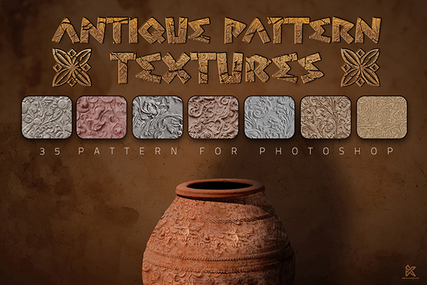 35 Antique Pattern Textures
