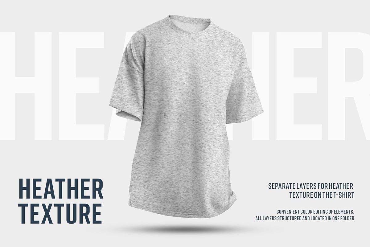 Oversize T-shirt & Shorts Mockup – Free Design Resources