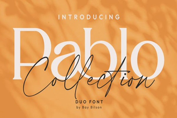 Pablo Modern Font Duo