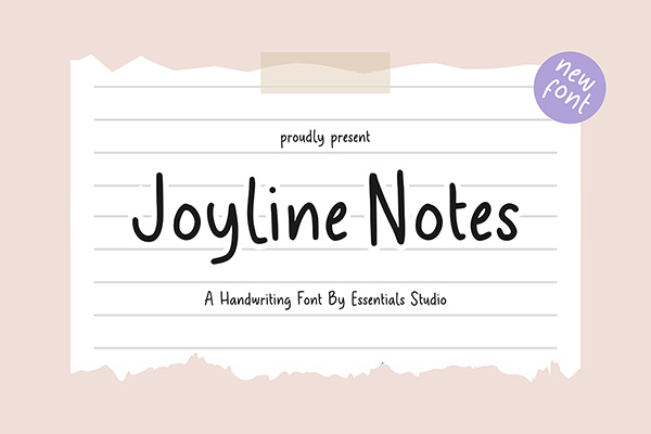 Joyline Notes Handwriting