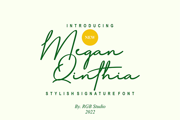 Megan Qinthia - Stylish Signature