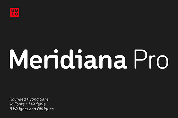 Meridiana Pro Sans Serif