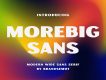 Morebig Sans Serif Font