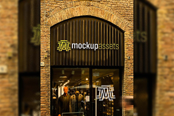 Storefront Logo Mockup