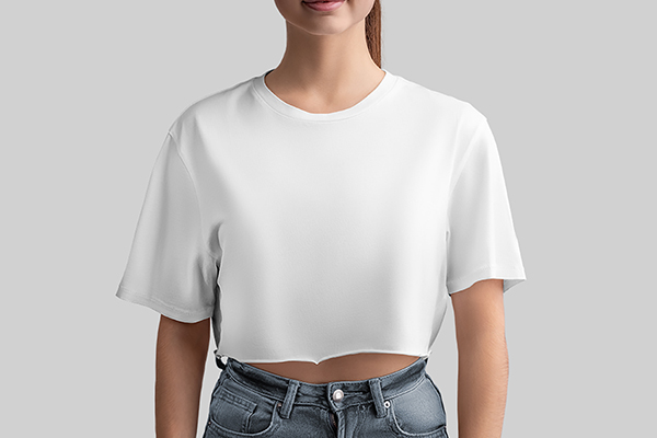 Woman Crop Top T-shirt
