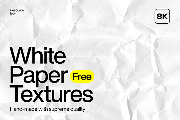 50+ White Paper Textures