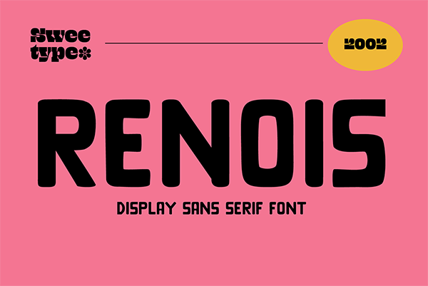 Renois Display Font
