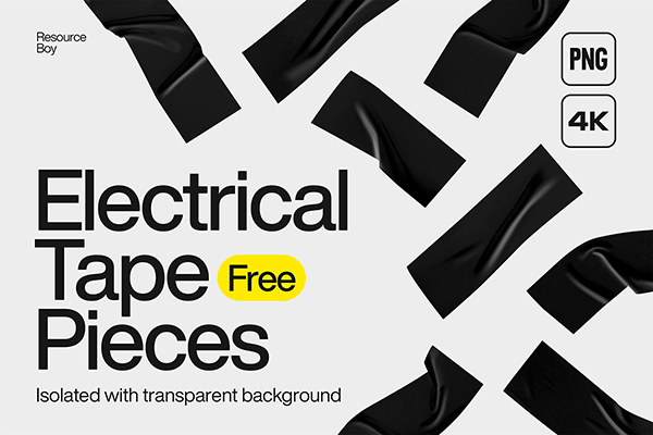 100 Electrical Duct Tape Textures